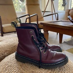 ‼️Closet Clear Out🚨Dr. Martins LUANA EU-38 US-7 cherry burgandy maroon